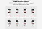 Kit Vaporesso XROS 5 MINI Pod System 1500 mAh 3 ml – Noir - Kit XROS 5 MINI

