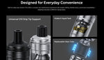 Innokin Zenith II Pro Tank Atomizer 4.5ml – Stainless Steel - Zenith II Pro Tank
